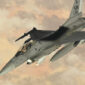 A U.S. Air Force F-16 Fighting Falcon assigned to the 77th Expeditionary Fighter Squadron flies 
within the U.S. Central Command Area of responsibility, March 20, 2023. F-16 aircraft are 
deployed to the CENTCOM AOR to deter adversaries, provide combat airpower and ensure 
regional security. (U.S. Air Force photo by Tech. Sgt. Daniel Asselta)