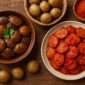 Ilustrasi masakan terbuat dari jengkol